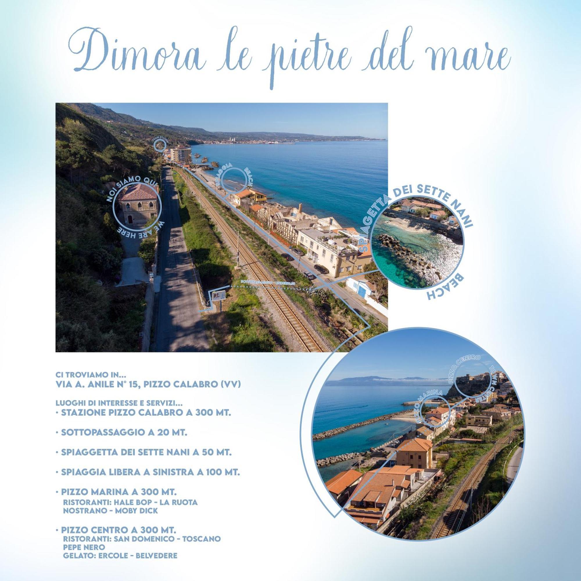 Dimora Le Pietre Del Mare Hotel Pizzo  Bagian luar foto